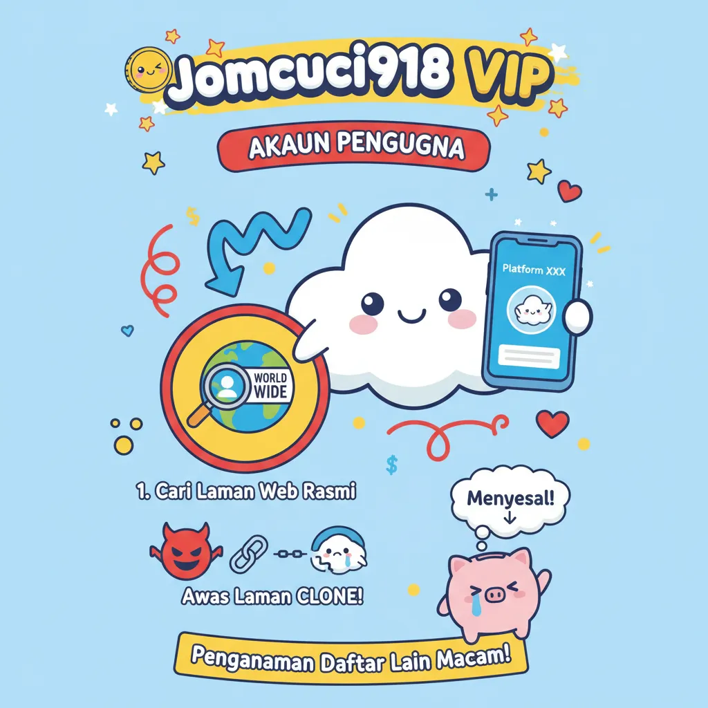 Daftar Akaun Pengguna Jomcuci918 VIP