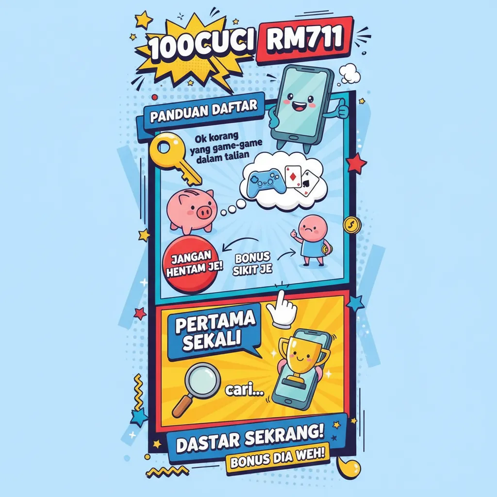 Panduan Daftar 100cuci rm711 & Bonus