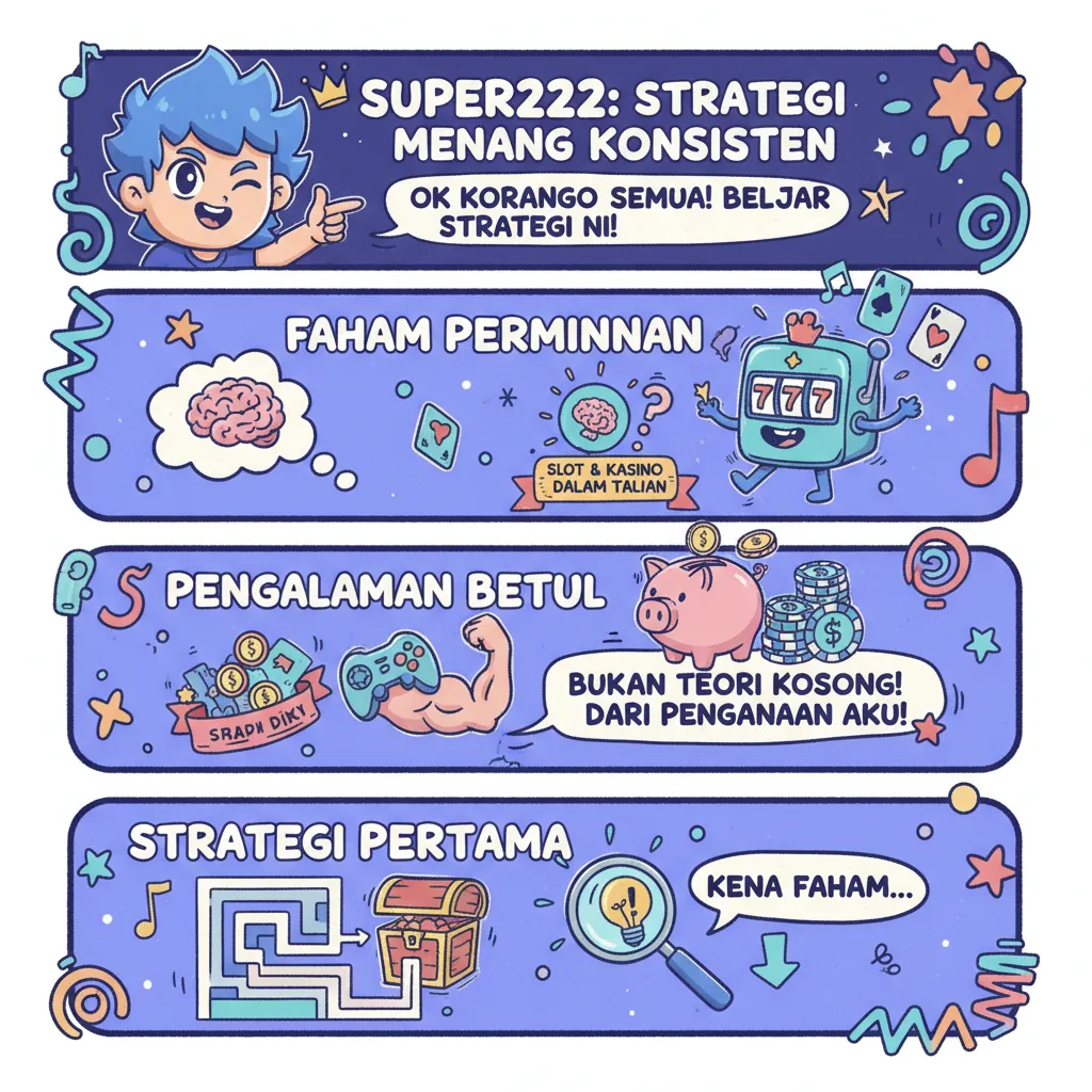 Strategi Menang di Super222: Permainan Slot & Kasino Dalam Talian