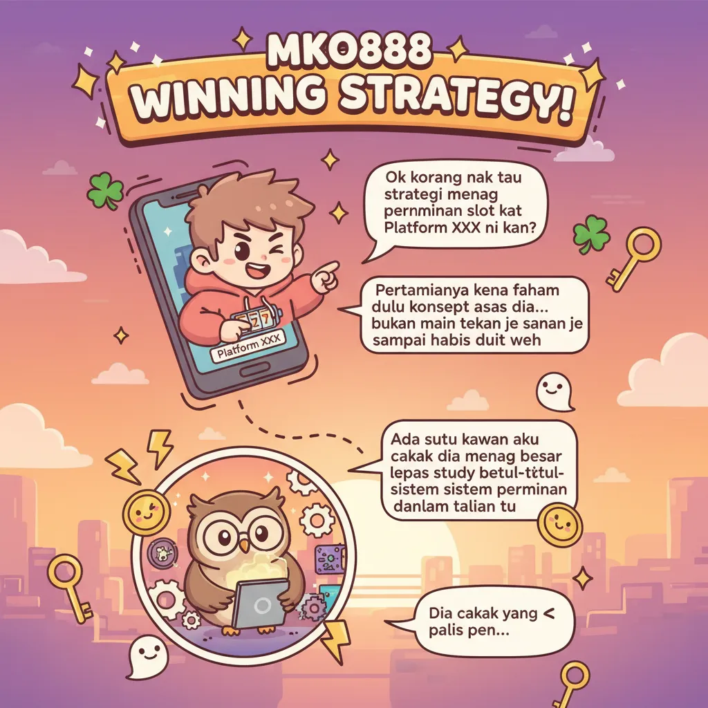 Strategi Menang Permainan Slot di mko888