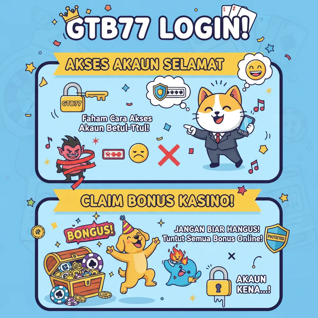 Akses Akaun & Bonus Kasino Dalam Talian