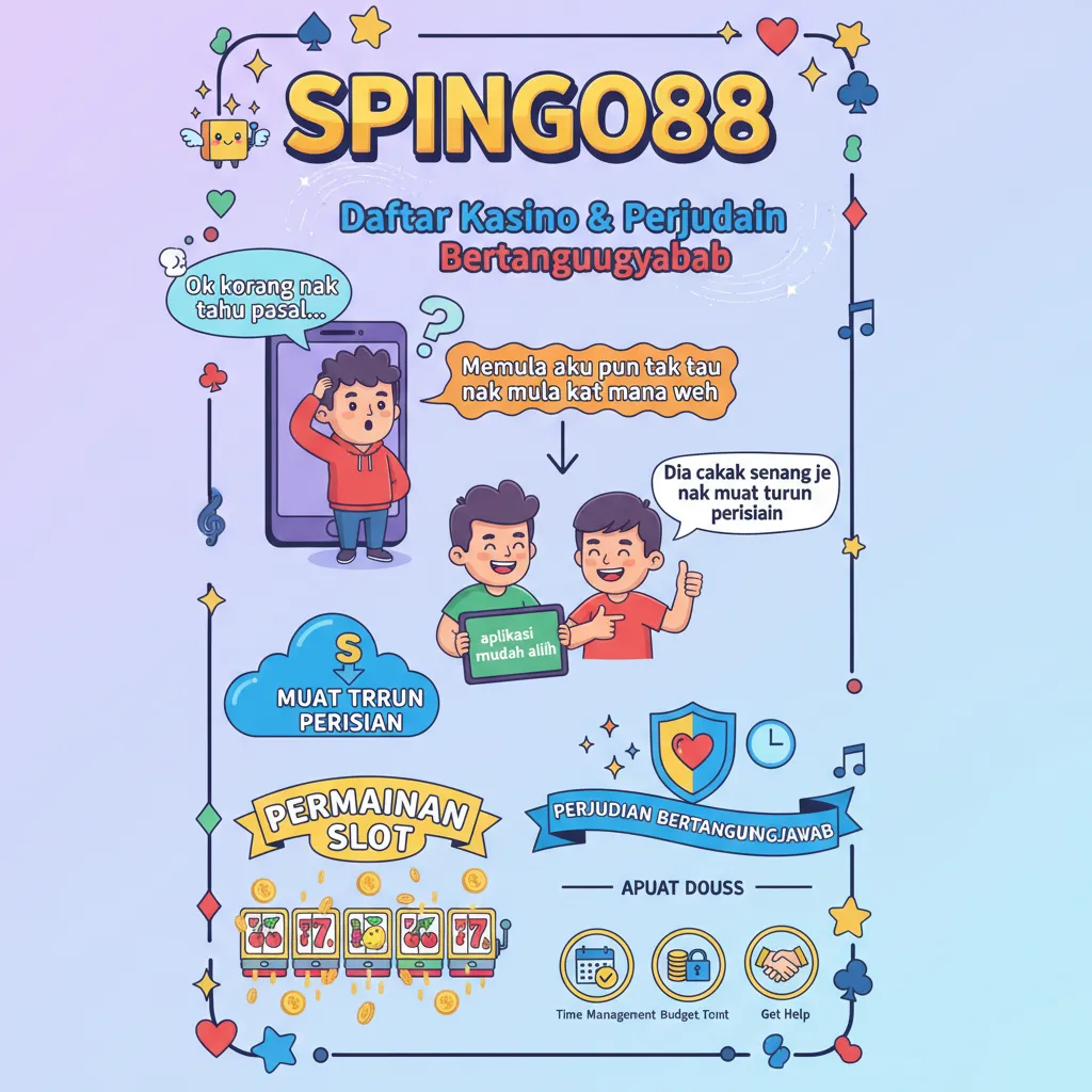 Daftar Kasino Spingo88 & Perjudian Bertanggungjawab