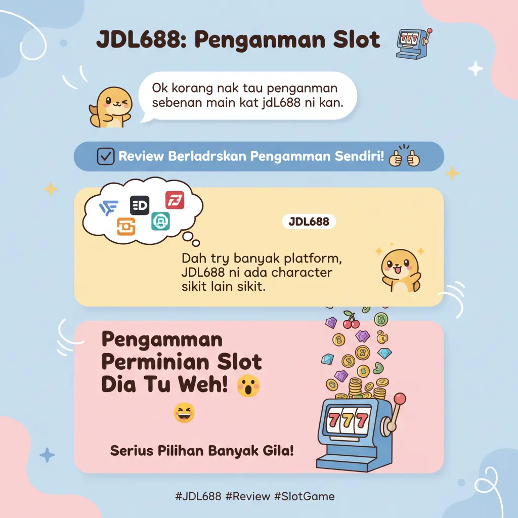 Pengalaman Permainan Slot & Pertaruhan Sukan di jdl688