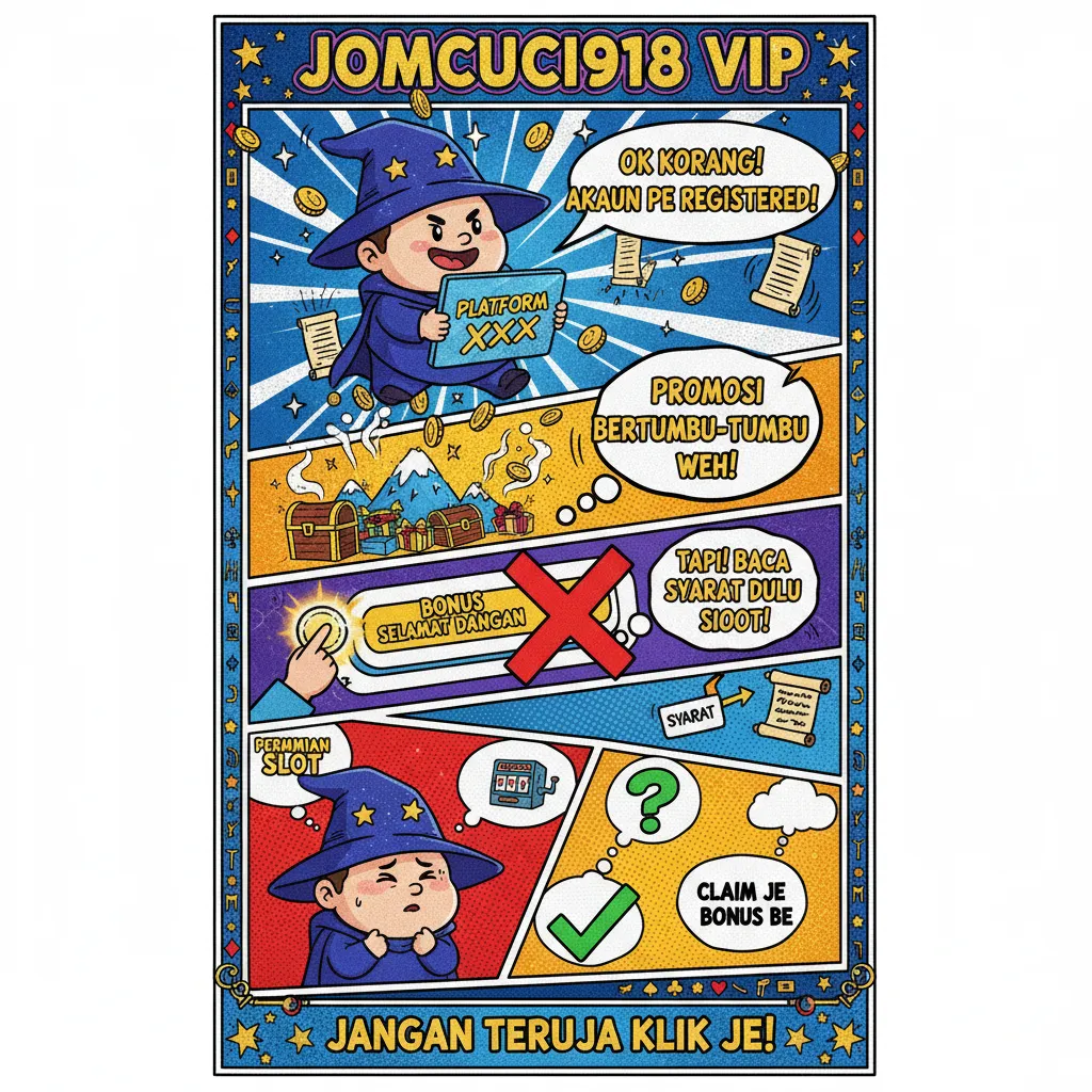 Promosi Slot Dan Bonus Jomcuci918 VIP
